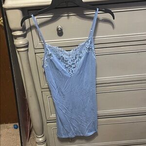 Victoria's Secret Blue Lace Cami